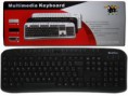 Teclado BRAV Mult.PS2 TCO2015M PRETO